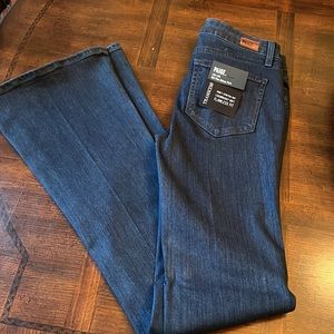NWT Paige LOU LOU Mid Rise Skinny Flare Size 27